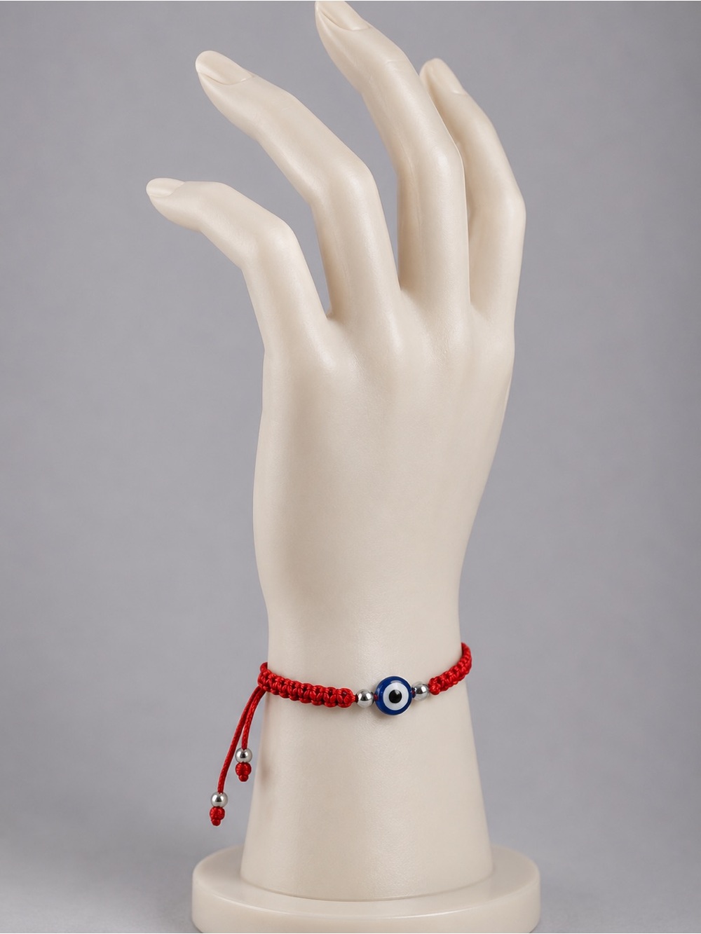 Red Evil Eye Adjustable Bracelet - Unbranded